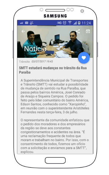 app trânsito aracaju
