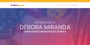 Read more about the article Site da Nutricionista Débora Miranda