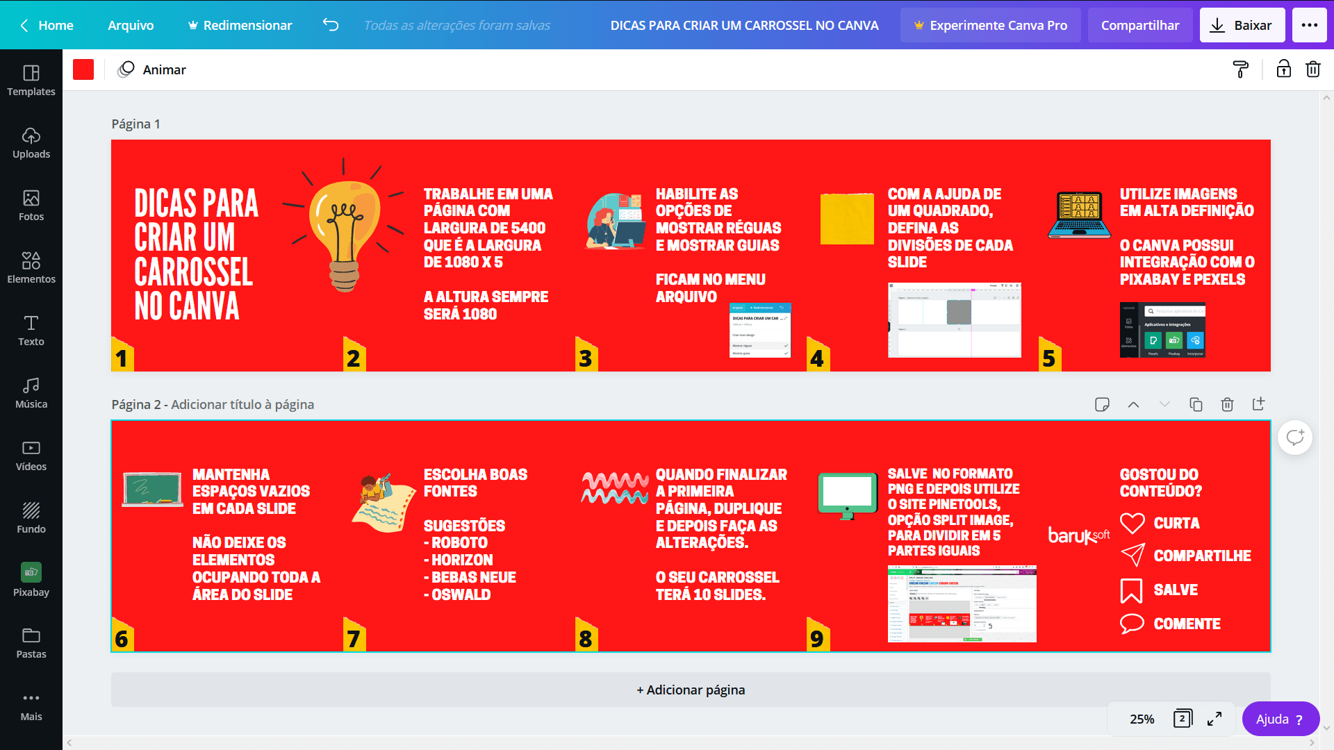 Dicas, Página 2 de 3