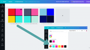 aprenda a criar paleta de cores no canva gratis