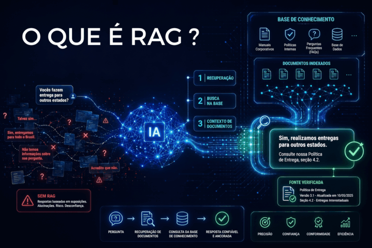 O que é RAG e por que ele é o antídoto contra as alucinações da IA