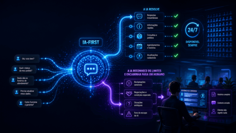 IA-First: por que a sua empresa deve colocar a automação na linha de frente